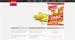 Desktop Screenshot of dfmfoods.com